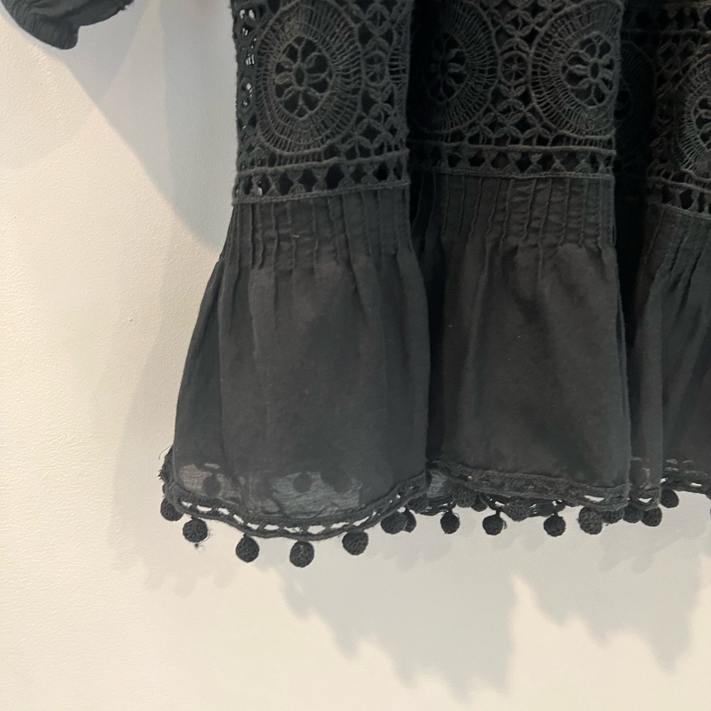 Ulla Johnson Black Dress 6 - Picture 6 of 7